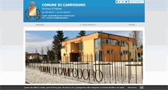 Desktop Screenshot of comune.campodoro.pd.it